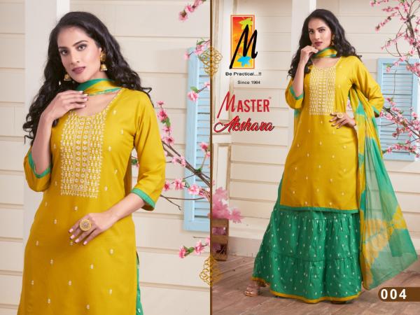 Master Akshara Festive Wear Rayon Designer Ready Made Collection